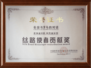 丝路使者贡献奖