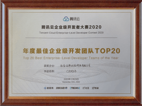 年度最佳企业级开发团队 TOP20